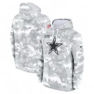 Men's Dallas Cowboys Arctic Camo 2024 Salute to Service Club Fleece Pullover Hoodie