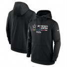Men's Dallas Cowboys Black 2022 Crucial Catch Therma Performance Pullover Hoodie