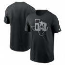 Men's Dallas Cowboys Black Local Essential T Shirt