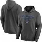 Men's Dallas Cowboys Charcoal Victory Earned Pullover Hoodie