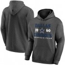 Men's Dallas Cowboys Gray Fierce Competitor Pullover Hoodie