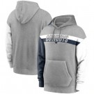 Men's Dallas Cowboys Gray Heathered Heritage Tri Blend Pullover Hoodie