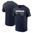 Men's Dallas Cowboys Navy Division Essential T Shirt