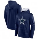 Men's Dallas Cowboys Navy On The Ball Pullover Hoodie