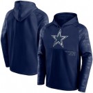 Men's Dallas Cowboys Navy Shade Defender Raglan Pullover Hoodie
