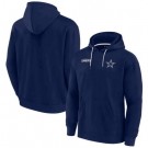 Men's Dallas Cowboys Navy Super Soft Fleece Pullover Hoodie