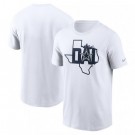 Men's Dallas Cowboys White Local Essential T Shirt