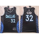 Men's Dallas Mavericks #32 Cooper Flagg Black 2025 City Swingman Jersey
