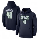 Men's Dallas Mavericks #41 Dirk Nowitzki Printed Hoodie 0703