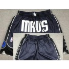 Men's Dallas Mavericks Navy Statement Just Don Shorts