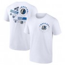 Men's Dallas Mavericks White Street Collective T-Shirt