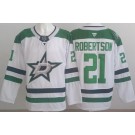 Men's Dallas Stars #21 Jason Robertson White Authentic Jersey