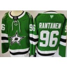 Men's Dallas Stars #96 Mikko Rantanen Green Authentic Jersey