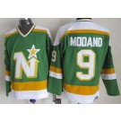 Men's Dallas Stars #9 Mike Modano Green Retro Jersey