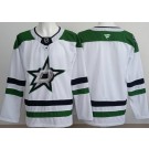 Men's Dallas Stars Blank White Authentic Jersey