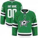 Men's Dallas Stars Customized Green Fanatics Authentic Jersey