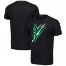 Men's Dallas Stars Starter Black Color Scratch T Shirt