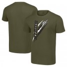 Men's Dallas Stars Starter Olive Color Scratch T Shirt