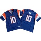 Men's Denver Broncos #10 Bo Nix Limited Navy FUSE Vapor Jersey