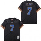 Men's Denver Broncos #7 John Elway Black 1990 Throwback Jersey