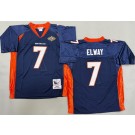 Men's Denver Broncos #7 John Elway Blue 1994 Throwback Jersey