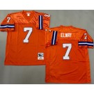 Men's Denver Broncos #7 John Elway Orange 1994 Throwback Jersey