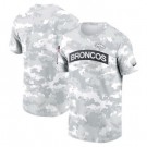 Men's Denver Broncos Arctic Camo 2024 Salute To Service Performance T Shirt