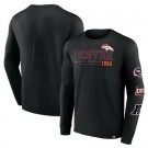 Men's Denver Broncos Black High Whip Pitcher Sweatshirts