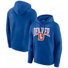 Men's Denver Broncos Blue Gridiron Classics Campus Standard Pullover Hoodie
