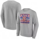 Men's Denver Broncos Gray Chance Throwback Fleece Pullover Sweatshirt