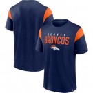 Men's Denver Broncos Navy Home Stretch Team T Shirt