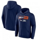 Men's Denver Broncos Navy NFL x Bud Light Pullover Hoodie