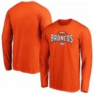Men's Denver Broncos Orange Darius Rucker Long Sleeve T Shirt