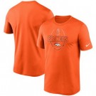 Men's Denver Broncos Orange Icon Performance T-Shirt