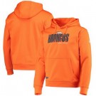Men's Denver Broncos Orange Printed Pullover Hoodie 302638