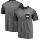 Men's Denver Broncos Printed T Shirt 1036