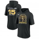 Men's Denver Nuggets #15 Nikola Jokic Black 2023 Finals Champions Hoodie T Shirt 306028