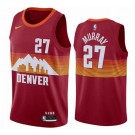 Men's Denver Nuggets #27 Jamal Murray Red 2021 City Icon Hot Press Jersey