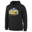 Men's Denver Nuggets Black Printed Pullover Hoodie