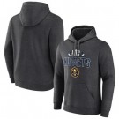 Men's Denver Nuggets Charcoal Noches Ene Be A Pullover Hoodie