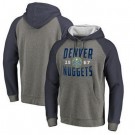 Men's Denver Nuggets Gray 2 Printed Pullover Hoodie