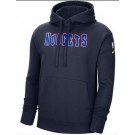 Men's Denver Nuggets Navy 2021 City Edition Essential Logo Pullover Hoodie