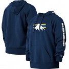Men's Denver Nuggets Navy 2021 City Edition Pullover Hoodie