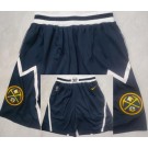 Men's Denver Nuggets Navy 2023 Swingman Shorts