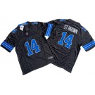 Men's Detroit Lions #14 Amon Ra St Brown Limited Black 2024 FUSE Vapor Jersey