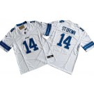 Men's Detroit Lions #14 Amon Ra St Brown Limited White 2024 FUSE Vapor Jersey