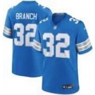 Men's Detroit Lions #32 Brian Branch Limited Blue Vapor Jersey