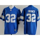 Men's Detroit Lions #32 Brian Branch Limited Blue Vapor Jersey