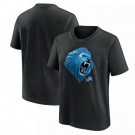 Men's Detroit Lions Black 2024 Draft Illustrated T Shirt