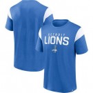 Men's Detroit Lions Blue Home Stretch Team T Shirt